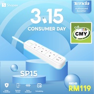 Tenda Beli SP15 US Smart Wi-Fi Power Strip Surge Protection Universal Design similar SZL307 SL407 SU
