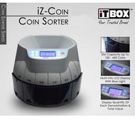 iTBOX Coin Sorter Coin Counter iZ-Coin | Electronic Money Coin Counter | Mesin Kira Duit Syiling | R