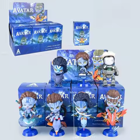 7pcs Avatar Fire and Ashes Series Avatar Trendy Handheld Blind Box Movie Accessories Gift Models