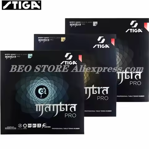 STIGA MANTRA PRO M / H XH Table Tennis Rubber Pips-In Offensive Made in Japan Original STIGA Ping Po