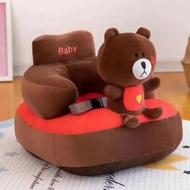 Baby Learning Seat Child Small Sofa Learning Seat Baby Cartoon Dining Chair 4 Months-2 Years Old Tra