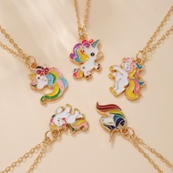 Fantasy Rainbow Unicorn Necklace – Dainty & Dreamy