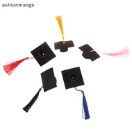 【AMSG】 1Pc Graduation Hat Mini Doctoral Cap Costume Graduation Cap with sels Hot