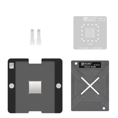 Amaoe S905X4 Amlogic S905L/905Z Intelligent TV Top Box Main Control Chip Tin Planting Template Weldi