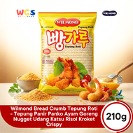 Wilmond Tepung Roti Bread Crumbs 210g - Tepung Panir Halal Pelapis Gorengan Ayam Udang Nugget Risol