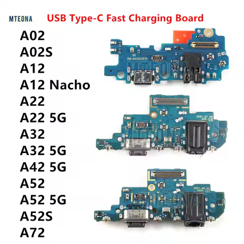 USB Type-C Fast Dock Charger Port for Samsung Galaxy A52 A52S A72 A02S A02 A12 Nacho A22 A32 A42 4G 