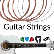 Set Acoustic Guitar Strings Tali Gitar Akustik 民谣 吉他弦 6 string