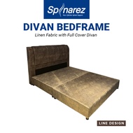 Spinarez Classic Divan + Headboard Bed Frame King/Queen (Mattress Not Included)