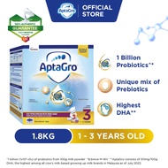 Aptagro Step 3 Growing Up Milk Formula 1 - 3 years 1.8kg