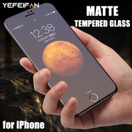 for iPhone 11 Pro Max Tempered Glass Anti-fingerprint Matte Glass for iPhone XS Max X XR SE 2020 6 7 8 6s Plus Frosted Screen Protector