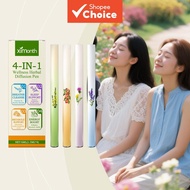 Professional Herbal Inhaler Sticks 4PCS – Supports Respiratory & Liver Health, Focus & Restful Sleep