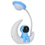 Đèn Ngủ Mặt Trăng Phi Hành Gia Sáng Tạo Đèn Đầu Giường Phòng Ngủ Trẻ Em Spaceman Led Sạc Usb Cho Trẻ