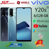 New Produk Hp Vivo Y20S G Ram 6/128Gb Smartphone Let 6.51 Inches Dual