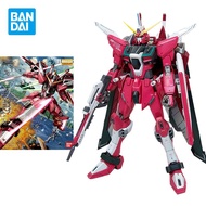 Bandai Original Gundam Model Kit Anime Figure MG 1/100 Infinite Justice Gundam ZGMF-X19A Action