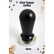 Click tamper 58mm click tamper tamper coffee coffee tamper click 58mm