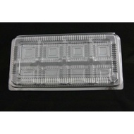 8-Cavity Plastic Tray 50pcs / Cheese Tart Tray Box / Mini Cake Tray / Mini Moon Cake Box / Bekas Kuih 8 Petak /