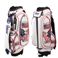 Custom Golf Bags Golf Hybrid Stand Bags  USA Eagle Design Golf Bag  PU Leather  9.5" Free Shipping