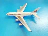 RARE Herpa Wings SAMPLE 1:500 QATAR AIRWAYS A380 - DIECAST AIRCRAFT MODEL