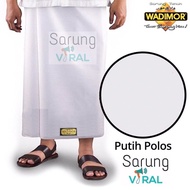 Sarung Wadimor Polos Putih Anak/Sarung Murah/Sarung Anak COD