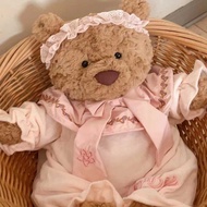 Barcelo Bear Plush Doll Clothes 28/47cm Bear Baby Clothes Pink Pajamas 47cm Teddy Bear One-Piece Paj