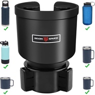 Upgraded Car Cup Holder Expander Adapter with Offset Adjustable Base, Compatible with Yeti 14/24/36/