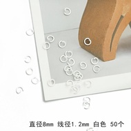 Open Ring Paint Color Material Hanging Ring Single Ring Open Ring Jewelry Color Connection Ring Open