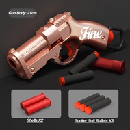 Outdoor S686 mini soft bullet gun can fire sponge bullets EVA soft bullet toy gun boy soft bullet gu