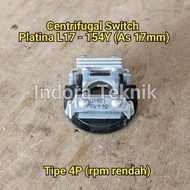 L17 - 152Y Centrifugal Switch Platina Electro Motor/ Dynamo 4P Low Rpm