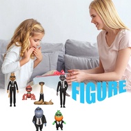 6pcs The Bad Guys Mr. Wolf Mr. Snake Action Figure Model Toys