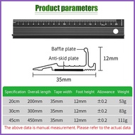 Marking Metal Ruler Multifunctional Protective Ruler Aluminum Alloy High-precision Ruler Guide