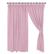 Eurotex Dim Out Curtain Block 90% Sunlight 3 Ways Hanging Options (1 Piece) GD861