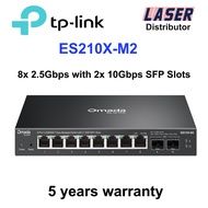 TP-Link ES210X-M2 Omada 8-Port 2.5G BASE-T Easy Managed Switch with 2 10GE SFP+ Slots
