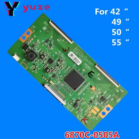 T-CON Logic Board 6870C-0505A V14 TM120 GPLUS UHD Ver0.3 For LG 42/49/50/55" 42UB8280-CH LED49R6610U