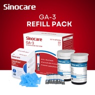 Sinocare Test Strip Blood Glucose GA-3 Refill Set