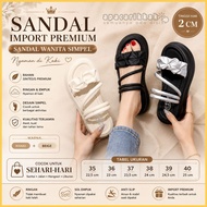 A3 IMPORTED PREMIUM SANDALS SIMPLEWanita 5.5 CM HEIGHT COMFORTABLE TO FEET