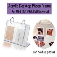 3-inch Photo Album Desktop Photo Frame For Instax Mini 12/11/8/9/evo Table Photo Frame Acrylic Photo