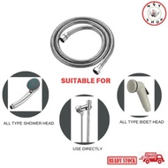 Shower Hose Flexible Hose Bidet Hose Bathroom Tube Paip Shower 1.5m