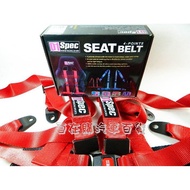 D1 Modified Four-Point Seat Belt.multi-Point Belt Racing Red/Black/Blue 3 Colors