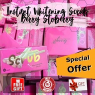 BERRY ORIGINAL HQ - SCRUB BERRY STOBERRY / INSTANT WHITENING SCRUB BERRY