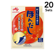【20入組】味之素 HON-DASHI 鰹魚高湯粉 袋裝 40g