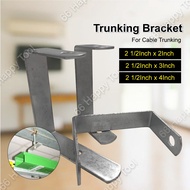 Metal Trunking Bracket 2"/3"/4" C-Bracket Mounting Corner U Bracket Construction Wiring Cabling Cabl