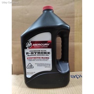 ▣3.78L QUICKSILVER MARINE 2T OIL FOR 2 STROKE OUTBOARD MOTOR by MERCURY MARINE TCW-3 P/N: 92-858022Q01Hot