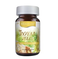real elixir royal jelly  30 capsules รอเเยล เยลลี่ เรียล อิลิคเซอร์30เม็ด #ปรับสมดุลย์ฮอร์โมน#]ลดอาการฉุนเฉียว#ลดอาการปวดเนื้อตัว
