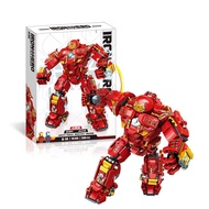 Robot ของเล่นบล็อกตัวต่อเลโก้ Mecha Series Anti-Hulk Mecha MK44 586 ชิ้น ของเล่นสําหรับเด็ก W0172