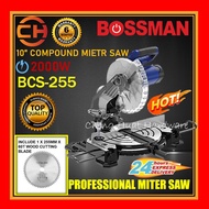 BOSSMAN BCS-255 2000W COMPOUND MITER SAW 10"