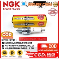 Spark Plug C7 C7HSA NGK Honda Grand Supra Yamaha Mio Jupiter (WHITE HEAD)