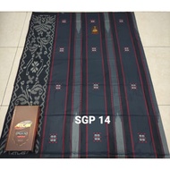 sarung atlas songket premium 790 jacquard classic Gold motif bhs