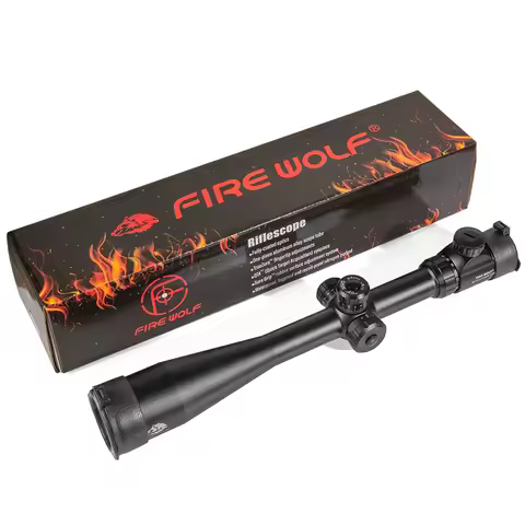 Fire Wolf 10-40x50 Hunting Rifle scope optical Long Range Rifle High Power Sniper Optical sight Spot