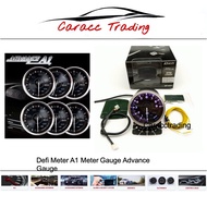 Defi Meter A1 Meter Gauge Advance Gauge Defi Meter