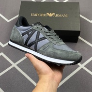 Armani Exchange AX EA7 Men Light Casual Low Top Shoes Original Sport Sneakers For Fashion And Comfor